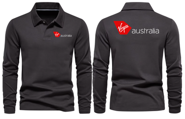 AUSTRALIA LONG SLEEVE POLO